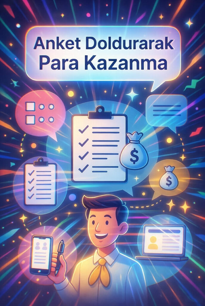 anket doldurarak para kazanma 2025 Türkiye