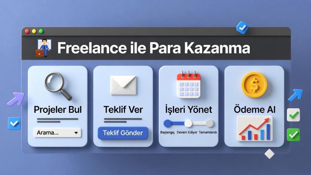 freelance ile para kazanma 2025 Türkiye