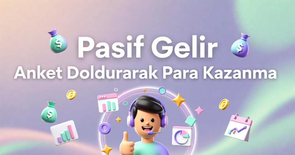 pasif gelir anket doldurarak para kazanma 2025 -2026
