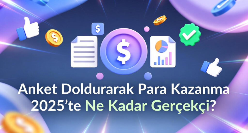 Anket doldurarak para kazanma 2025’te ne kadar gerçekçi