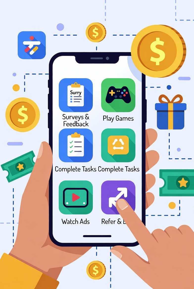 mobil uygulamalarla para kazanma yöntemleri
